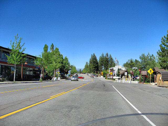 Hwy. 89 W. Side Lake Tahoe
