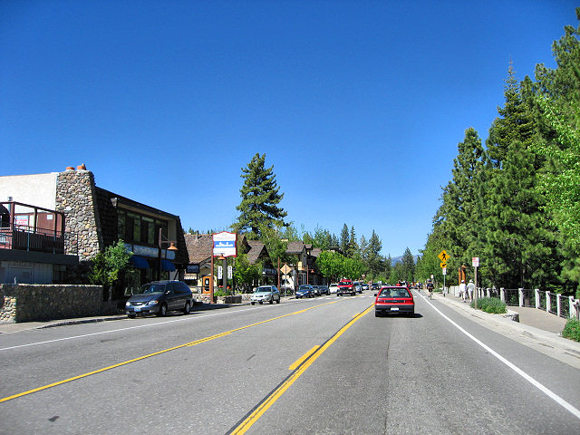 Hwy. 89 W. Side Lake Tahoe