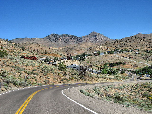 Hwy. 341 to Virginia City, NV