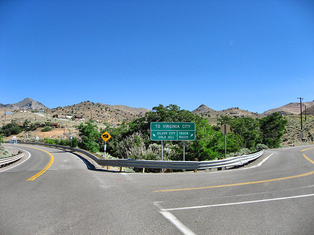 Hwy. 341 to Virginia City, NV