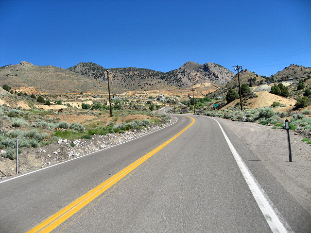 Hwy. 341 to Virginia City, NV