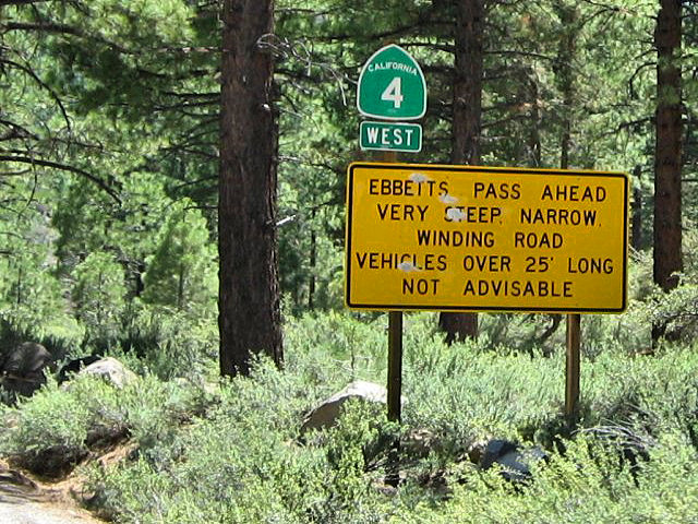 California Hwy. 4 - Ebbetts Pass
