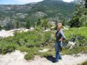 Mrs. C. Checking Out the View
