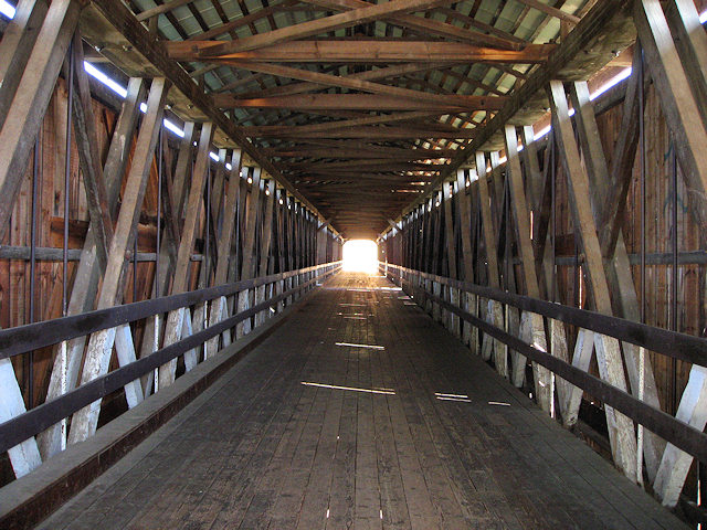Longest Covered Bridge in California