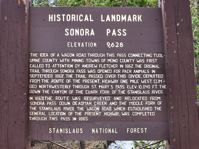Sonora Pass Hwy. 108