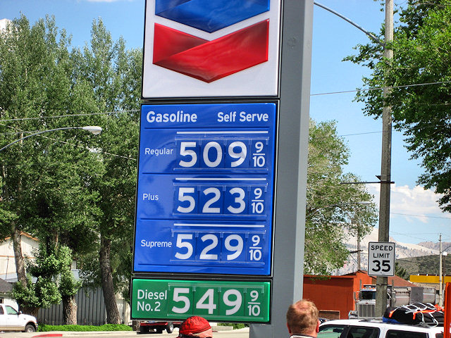 Gas is High in California