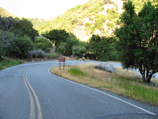 Hwy. 198 out of South Side of Sequoia National Park
