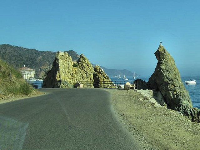 City of Avalon on Catalina Island