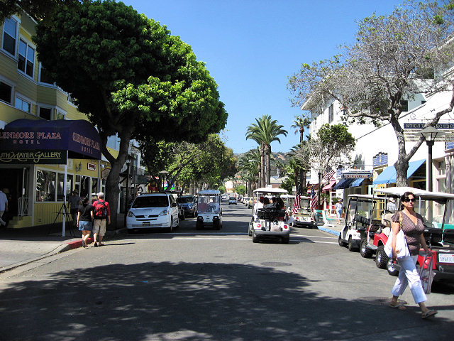 City of Avalon on Catalina Island