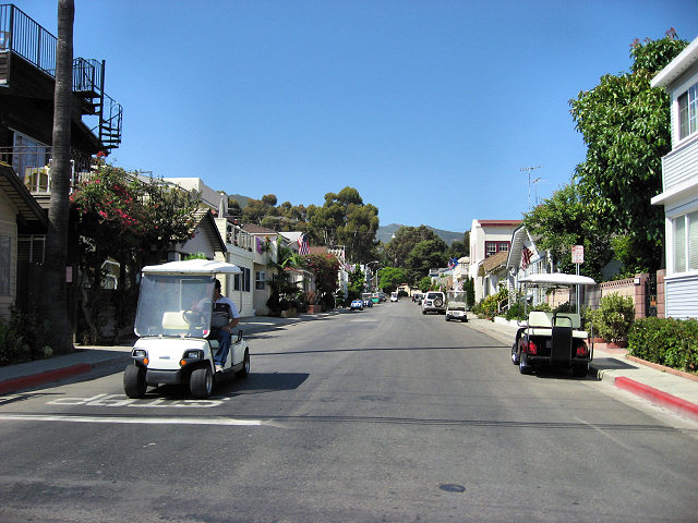 City of Avalon on Catalina Island