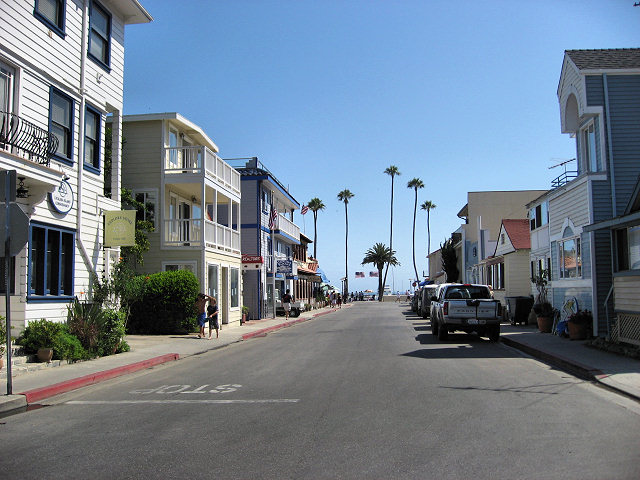 City of Avalon on Catalina Island