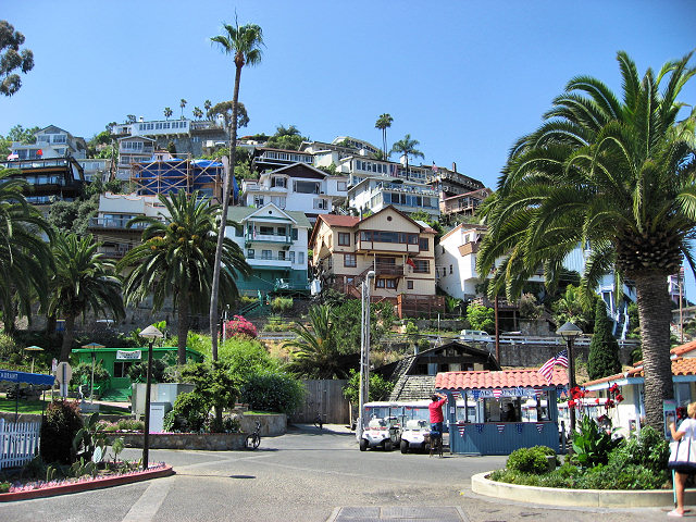 City of Avalon on Catalina Island