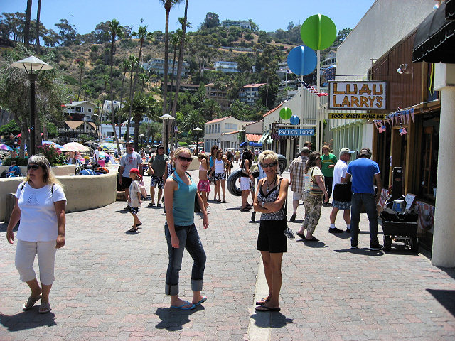 City of Avalon on Catalina Island