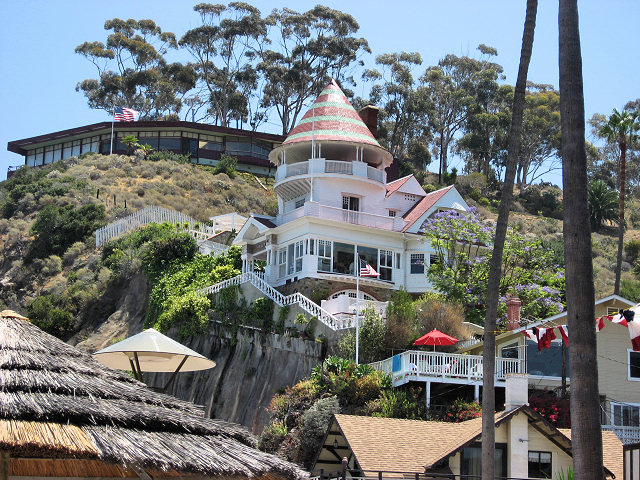 City of Avalon on Catalina Island