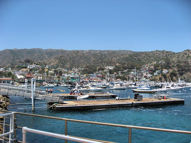 City of Avalon on Catalina Island