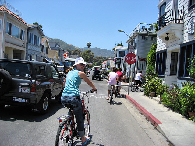 City of Avalon on Catalina Island