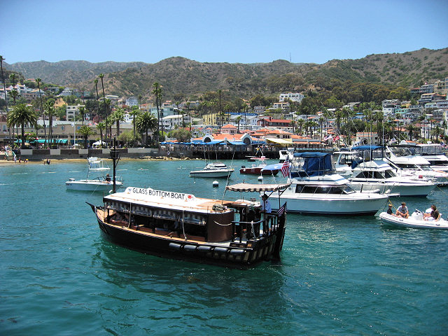 City of Avalon on Catalina Island