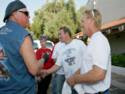 Barry and Scott Greeting Riders