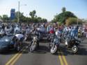 Riders Line Up on 7th Ave.