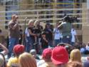 Riders Watch the Show at Westgate