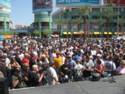 Riders Watch the Show at Westgate