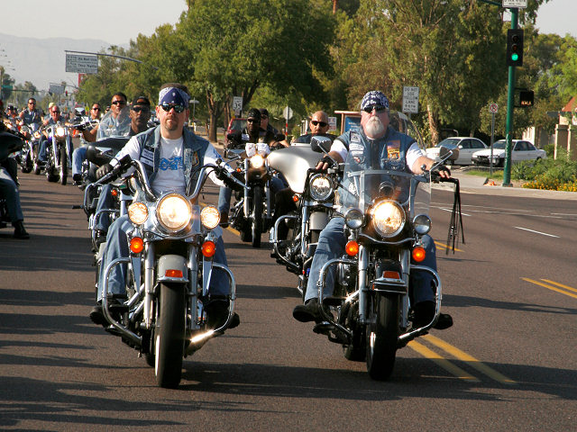 Riders Leaving For Westgate