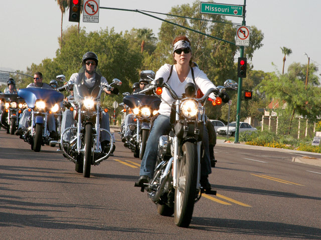 Riders Leaving For Westgate