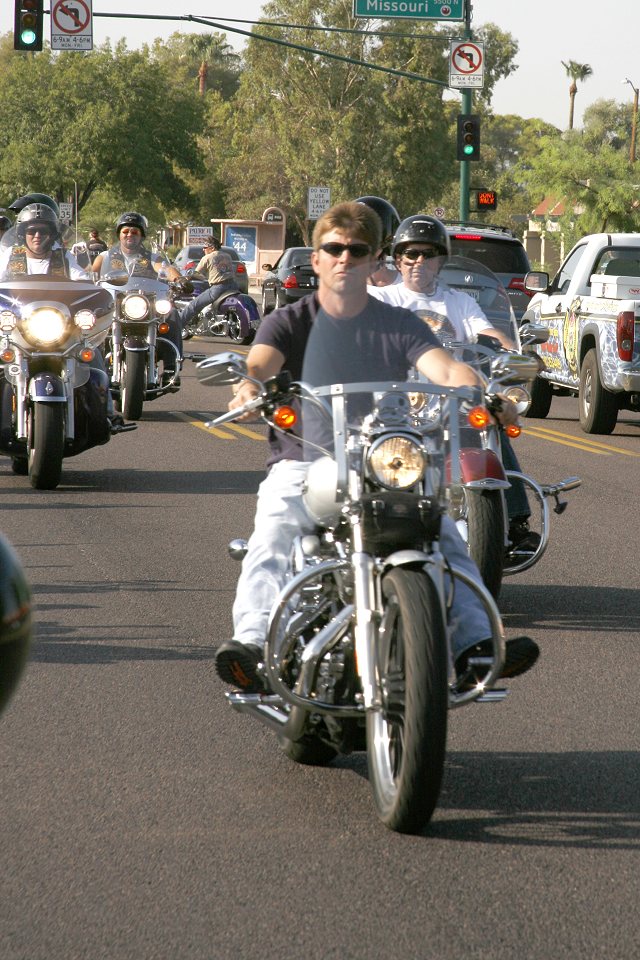 Riders Leaving For Westgate