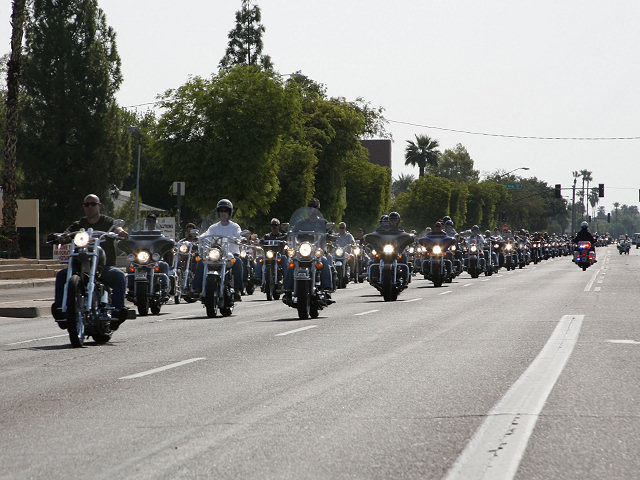 Riders Leaving For Westgate