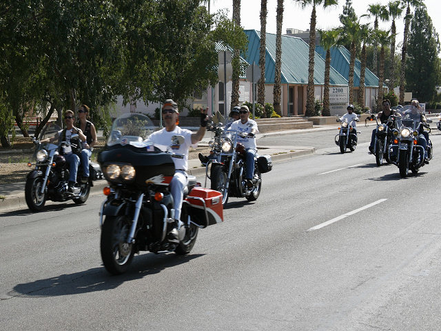 Riders Leaving For Westgate
