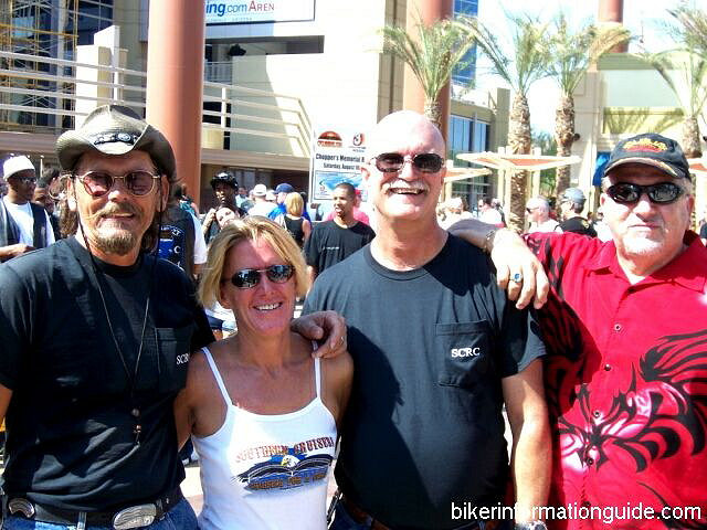 Riders Pose For a Picture