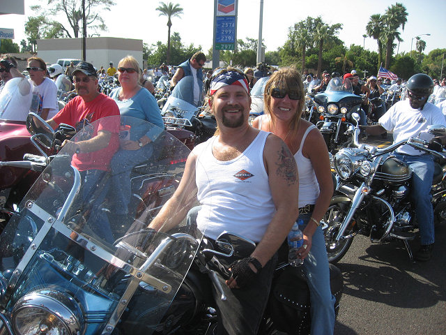 Riders Pose For Picture