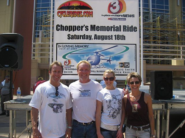 Scott, Barry, Lil Ms. C. and Mrs. C.