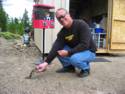 Feeding Chipmunk