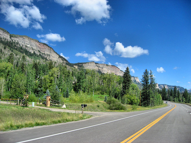 Hwy. US 550 North of Durango