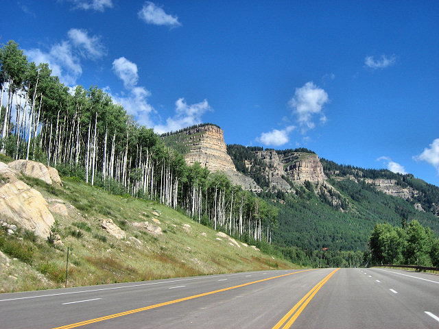 Hwy. US 550 North of Durango