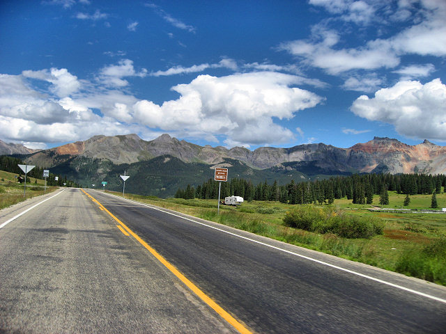 Hwy. 145 South of Telluride