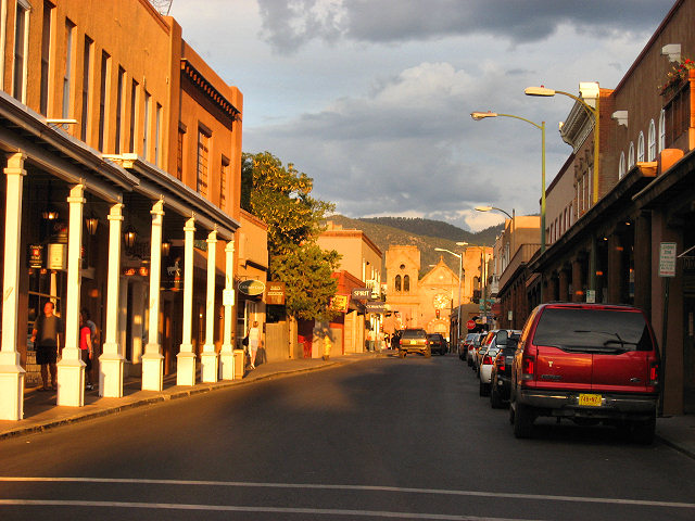 Downtown Santa Fe, NM