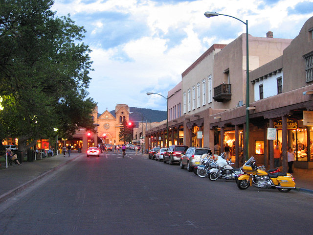 Downtown Santa Fe, NM