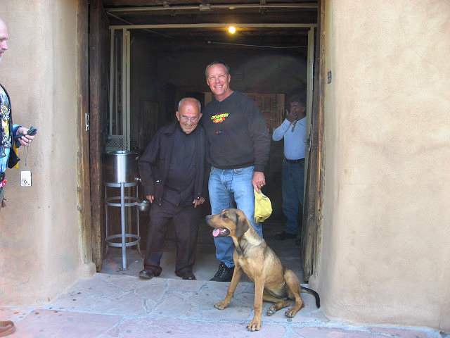Barry and Father Roca
