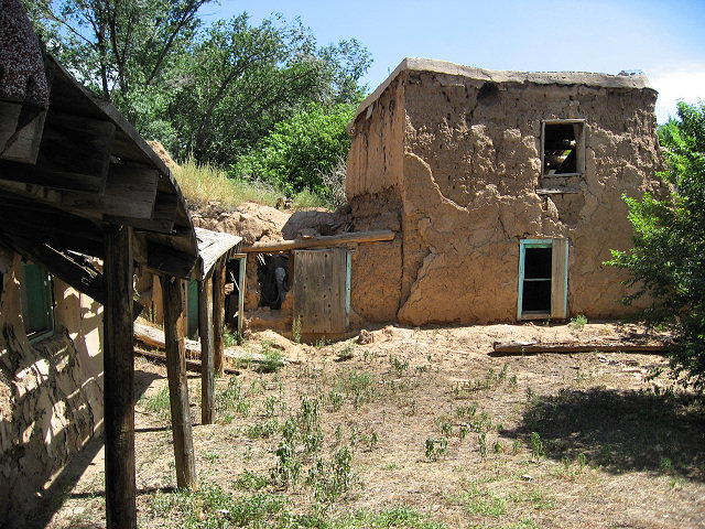 Old Adobe Around the Church