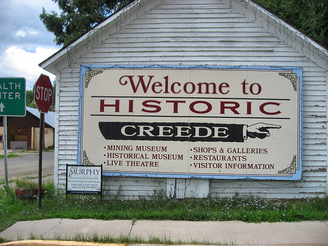 1890's Mining Town of Creede, CO