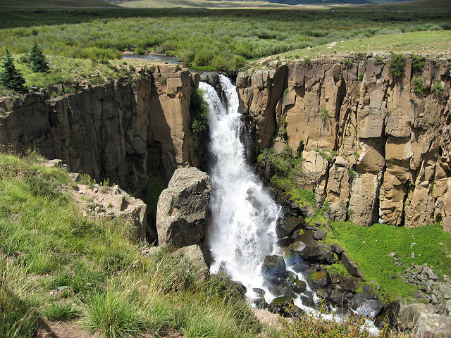 North Clear Creek Falls, CO.