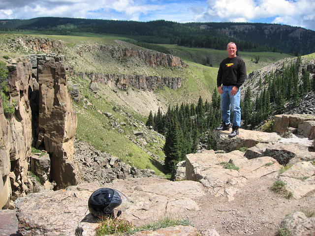 North Clear Creek Falls, CO.