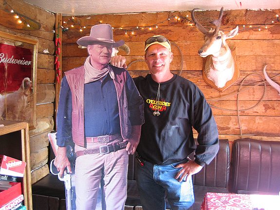 Barry With John Wayne