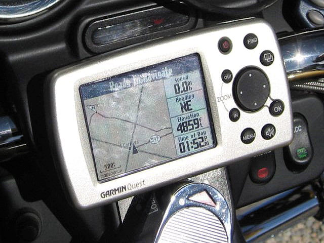 The GPS Showing The 4 Corners