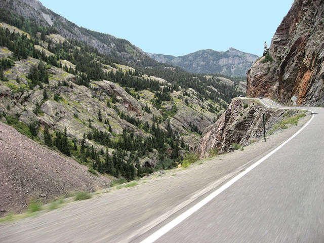 Million Dollar Highway South of Ouray