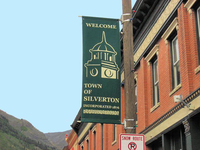 Historic Main St. in Silverton, Colorado