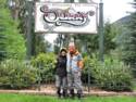 Mrs. C. and Barry in Ouray