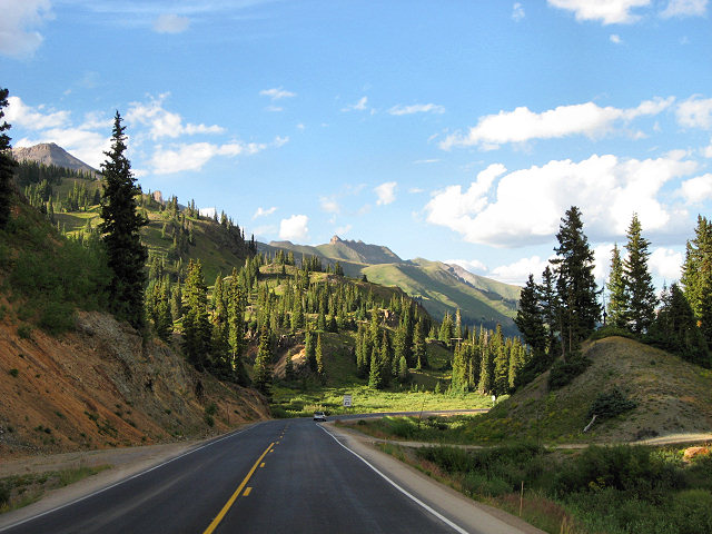 Million Dollar Highway Silverton to Ouray, CO.